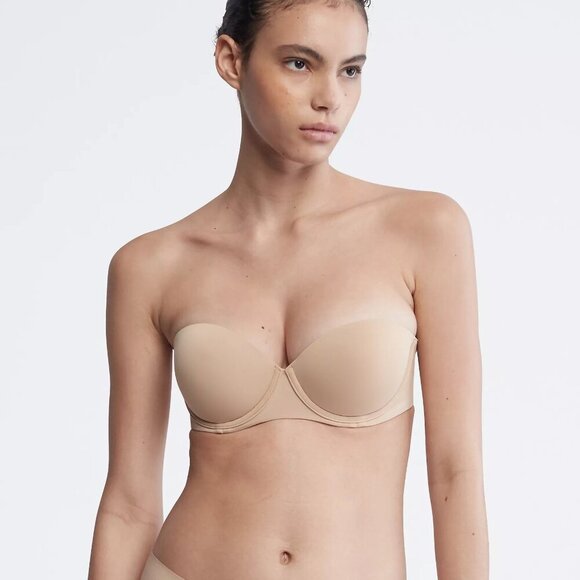 NWT Calvin Klein Strapless Push-Up Bra 30D - Picture 2 of 15